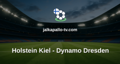 Bundesliga 2: Holstein Kiel - Dynamo Dresden