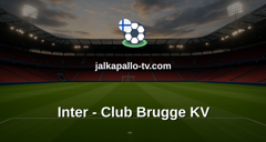 Champions League: Inter - Club Brugge KV