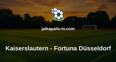 Bundesliga 2: Kaiserslautern - Fortuna Düsseldorf