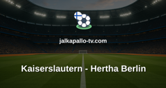 Bundesliga 2: Kaiserslautern - Hertha Berlin