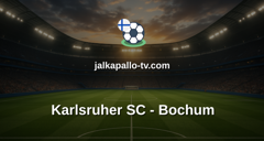 Bundesliga 2: Karlsruher SC - Bochum