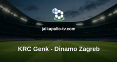 Eurooppa-liiga: KRC Genk - Dinamo Zagreb
