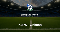 Veikkausliiga: KuPS - Gnistan