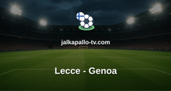 Serie A: Lecce - Genoa
