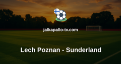 Eurooppa-liiga: Lech Poznan - Sunderland