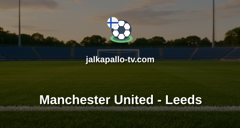 Valioliiga: Manchester United - Leeds