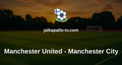 Valioliiga: Manchester United - Manchester City