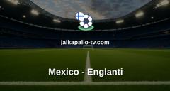 FIFA:n MM-kisat: Mexico - Englanti