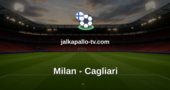 Serie A: Milan - Cagliari