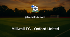 Championship: Millwall FC - Oxford United