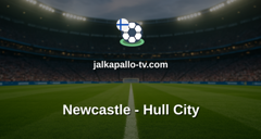 Valioliiga: Newcastle - Hull City