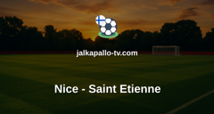 Ligue 1: Nice - Saint Etienne