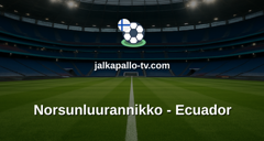 FIFA:n MM-kisat: Norsunluurannikko - Ecuador