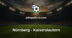 Bundesliga 2: Nürnberg - Kaiserslautern