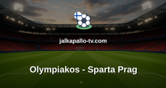 Eurooppa-liiga: Olympiakos - Sparta Prag