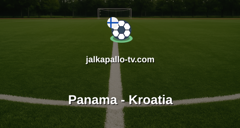 FIFA:n MM-kisat: Panama - Kroatia