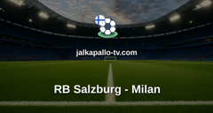 Eurooppa-liiga: RB Salzburg - Milan