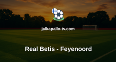Champions League: Real Betis - Feyenoord
