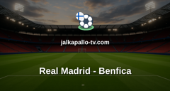 Champions League: Real Madrid - Benfica