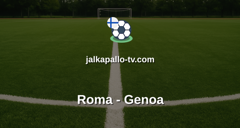 Serie A: Roma - Genoa