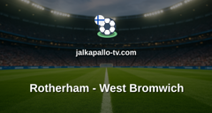 Englannin Liigacup: Rotherham - West Bromwich