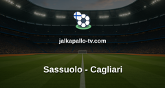 Serie A: Sassuolo - Cagliari