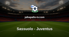 Serie A: Sassuolo - Juventus