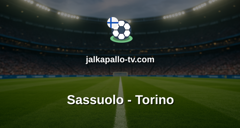 Serie A: Sassuolo - Torino