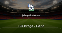Konferenssiliiga: SC Braga - Gent