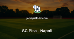Serie A: SC Pisa - Napoli