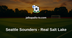 MLS: Seattle Sounders - Real Salt Lake