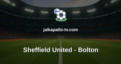 Championship: Sheffield United - Bolton