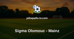 Konferenssiliiga: Sigma Olomouc - Mainz