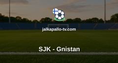 Veikkausliiga: SJK - Gnistan