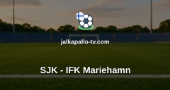 Veikkausliiga: SJK - IFK Mariehamn