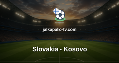 MM-karsinnat: Slovakia - Kosovo