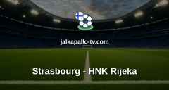 Konferenssiliiga: Strasbourg - HNK Rijeka