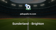 Valioliiga: Sunderland - Brighton