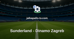 Eurooppa-liiga: Sunderland - Dinamo Zagreb