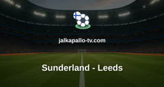 Valioliiga: Sunderland - Leeds