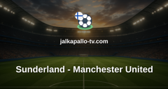 Valioliiga: Sunderland - Manchester United