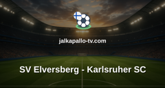 Bundesliga 2: SV Elversberg - Karlsruher SC