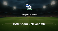 Valioliiga: Tottenham - Newcastle