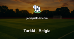 UEFA Nations League: Turkki - Belgia