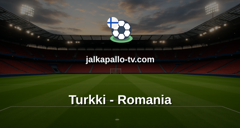 MM-karsinnat: Turkki - Romania