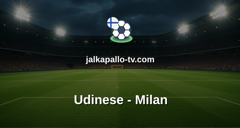 Serie A: Udinese - Milan