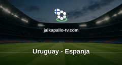 FIFA:n MM-kisat: Uruguay - Espanja