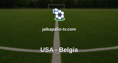 FIFA:n MM-kisat: USA - Belgia