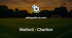 Championship: Watford - Charlton