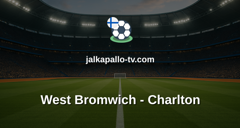 Championship: West Bromwich - Charlton